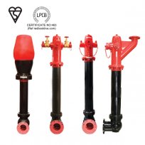 Dry Type Pillar Fire Hydrants - Kitemark/LPCB