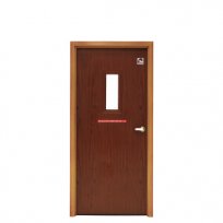 Wood Finished Steel Doors